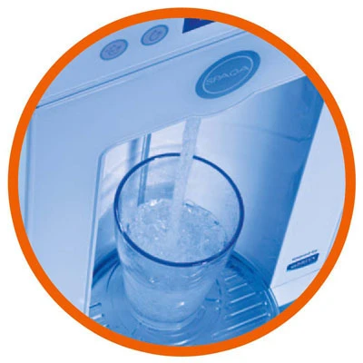 Bild, Wasserspender, Wasser, Glas, Sprudelnd, Erfrischend