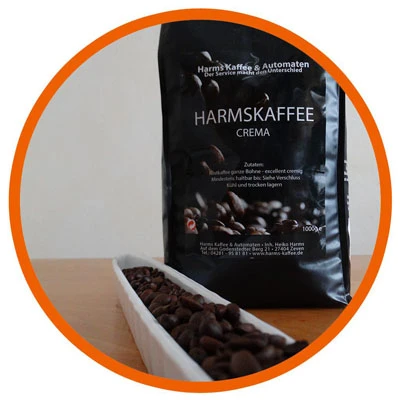 Bild, Produkt, Kaffee, Bohne, Crema, Tüte, Premium